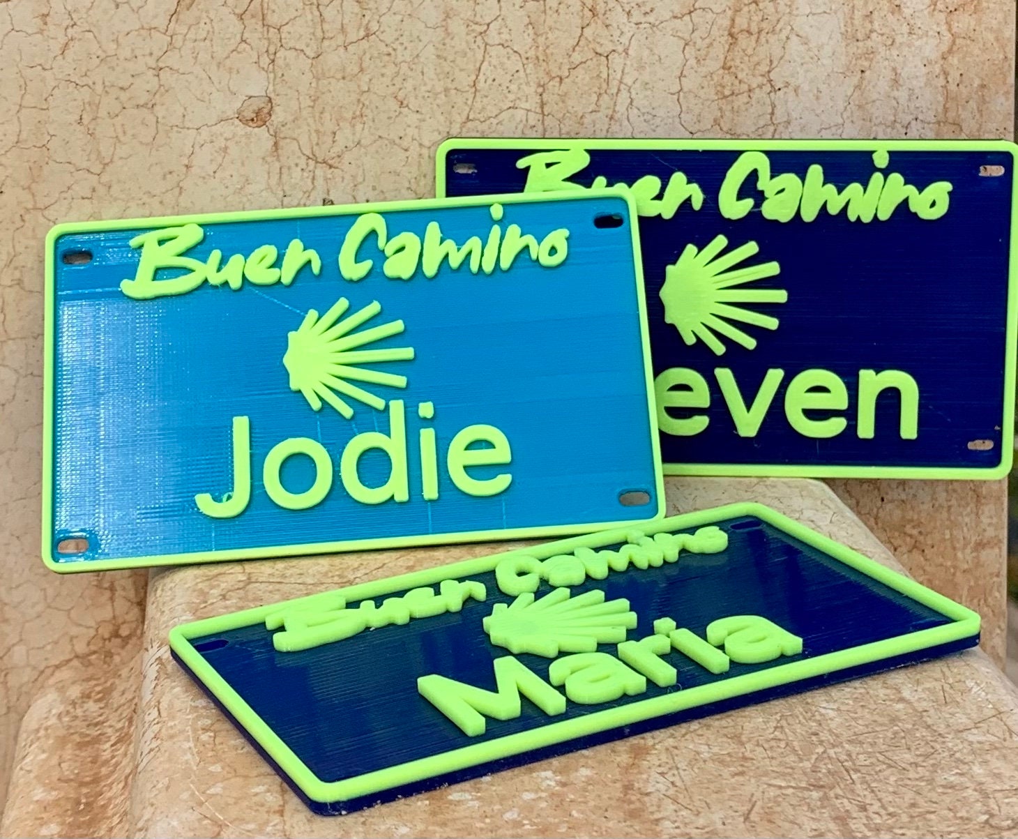 Custom backpack name plaque – Personalized outdoor sign